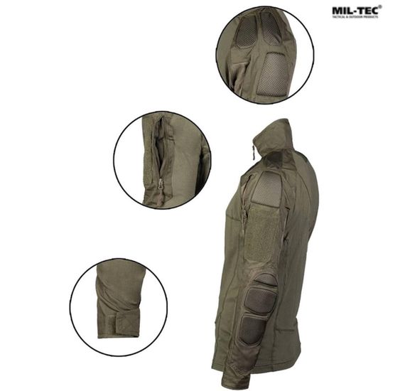 Сорочка бойова MIL-TEC Combat Shirt Chimera Olive | Зображення 2