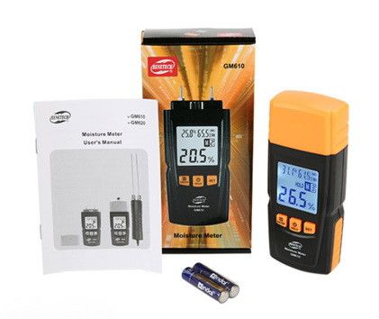 Вологомір голчастий для деревини 2-70% (28 порід, 4 типи) BENETECH GM610 | Зображення 1