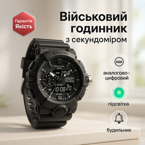 Годинник для військового і відпочинку SKMEI, Годинник спортивний спорт спортивний скмей IA-63