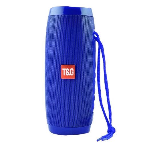 Колонка портативная Bluetooth T&G TG157 blue синяя | Зображення 1