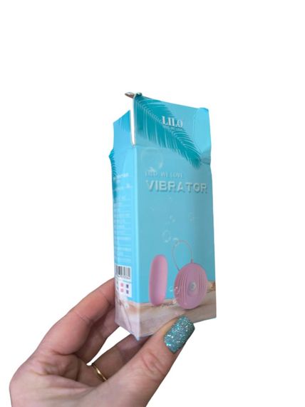 (М'ЯТА КОРОБКА) Вібро-яйце з дротовим керуванням і 7 режимами вібрації Lilo Violet sexstyle | Зображення 1