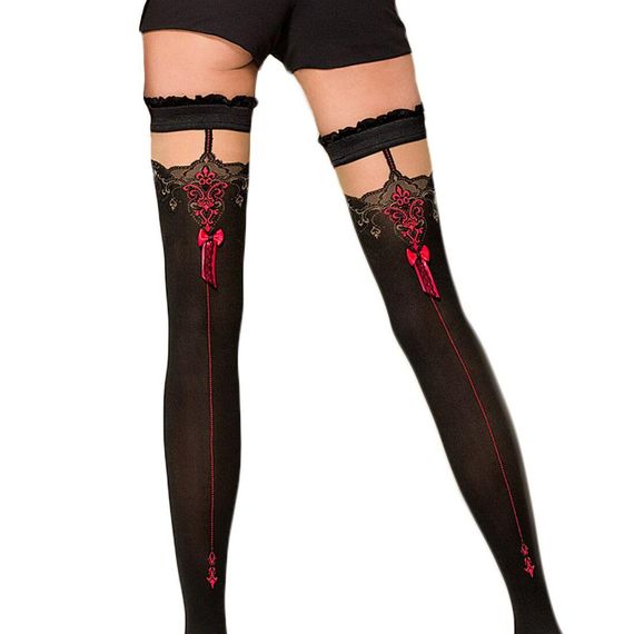 Панчохи ST100 red - Passion, 1/2