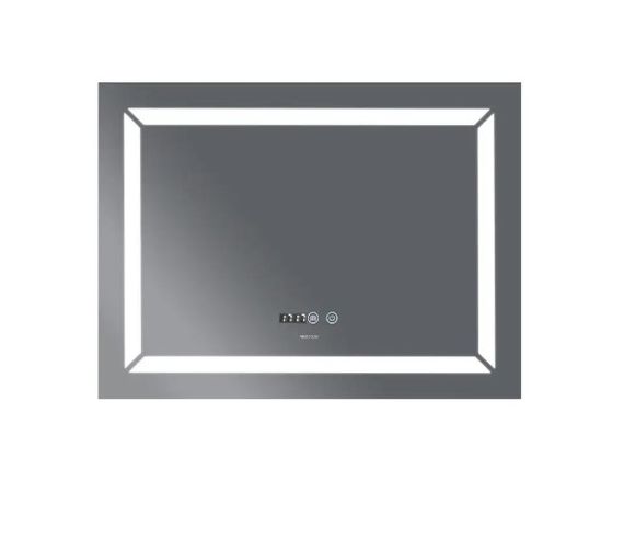 Дзеркало Mixxus Light MR01-90x70 (годинник, LED-підсвічування, антизапотівання) (MI5999) | Зображення 6