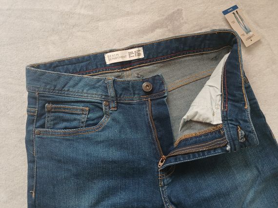 Чоловічі завужені джинси Livergy | Зображення 1