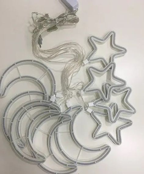 Світлодіодна гірлянда-світлова завіса Xmas Copper Curtain 4,3 м з 5 зірками XPRO (47647-7260_494) | Зображення 3