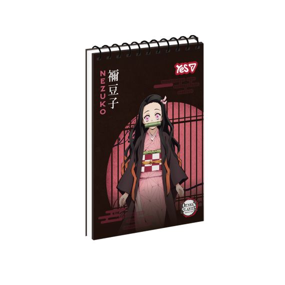 Зошит для записів А7 YES Demon Slayer Nezuko 152518 80 аркушів