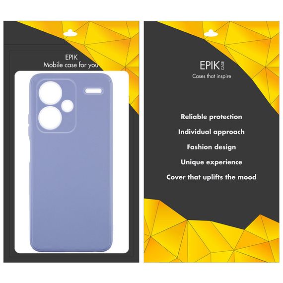 Силиконовый чехол Candy Full Camera для Xiaomi Redmi Note 13 Pro+ Голубой / Mist blue | Зображення 3