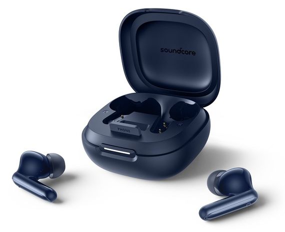 Гарнітура Anker SoundСore P40i Navy Blue | Зображення 4