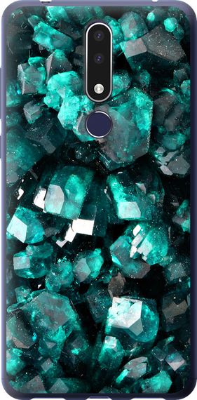 Чехол на Nokia 3.1 Plus Кристаллы 2 "3674u-1607-17620"