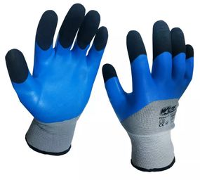 Рукавички Werk WE2139H сині+чорні пальці
