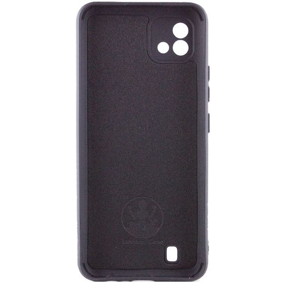 Чехол Silicone Cover Lakshmi Full Camera (A) для Realme C11 (2021) Черный / Black | Зображення 1
