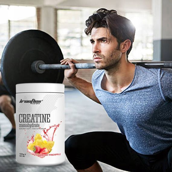 Креатин моногідрат Iron Flex Creatine Monohydrate 500 g (Strawberry pineapple) | Зображення 2