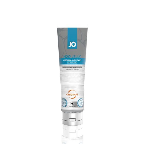 Густий лубрикант на водній основі JO H2O JELLY — ORIGINAL (120 мл), без парабенів та гліколю