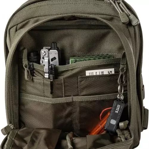 Тактична сумка-кобура 5.11 Tactical RUSH MOAB 6 Sling Pack 11L Колір Black компактна однолямкова сумка із системою MOLLE для EDC | Зображення 1