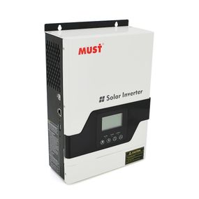 Гiбрiдний ДБЖ  MUST PV18-1012VPM II, 1000W, 12V, ток заряда 10/20A, 160-275V, MPPT (45А, 105 Vdc)
