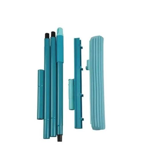 Набір для прибирання Motek відро на два відділи по 7 л, швабра та моп (MT-23) | Зображення 1