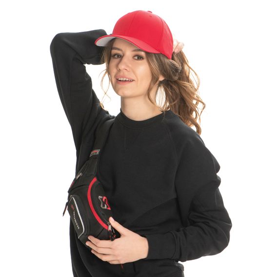 Бейсболка FLEX, червона, розмір S/M | Зображення 1