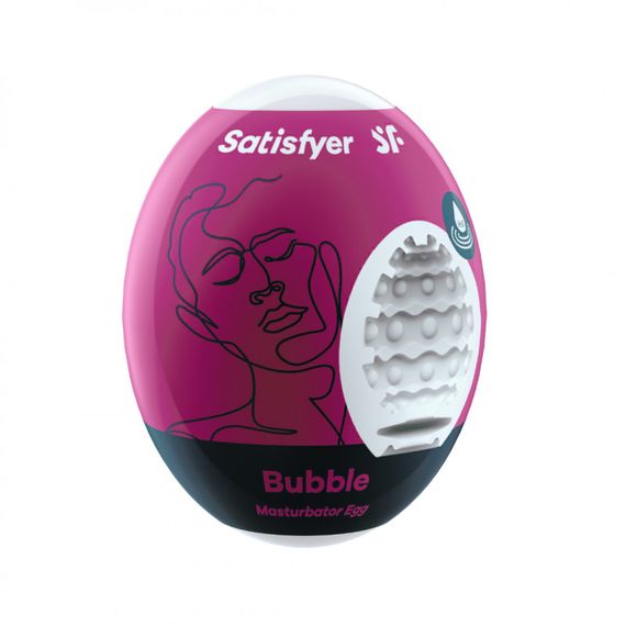 Мастурбатор-яйце Egg Bubble Satisfyer (Німеччина) Sex Aura