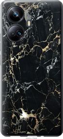 Чехол на Realme 10 Pro Plus Черный мрамор "3846u-2944-17620"