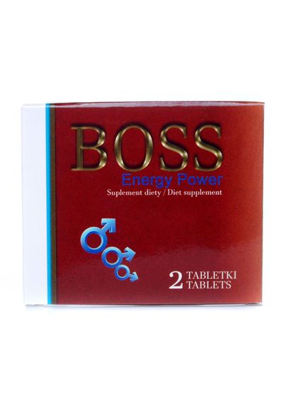 Таблетки для потужної потенції Boss, 2 капсули | Зображення 1