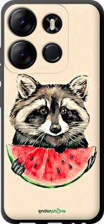Чохол на Infinix Smart 7 Єнотик з кавуном "4605b-3195-2448"