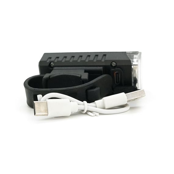 Фонарик велосипедный HY-2266.3 режима,встроенный аккум,USB кабель,BOX | Зображення 3