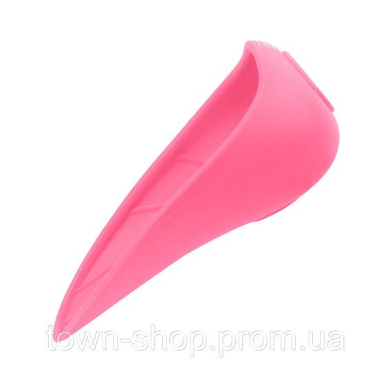 Поилка-насадка на бутылку WAUDOG Silicone, 165х90 мм розовый | Зображення 1