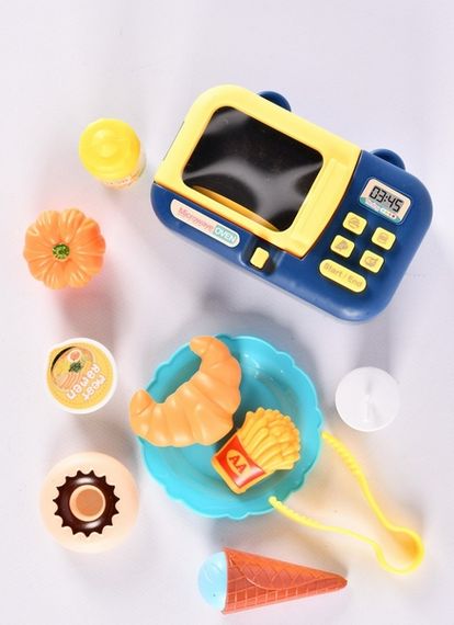 Мікрохвильова піч DS 215, продукти, у пакеті (6979026400405) Синій