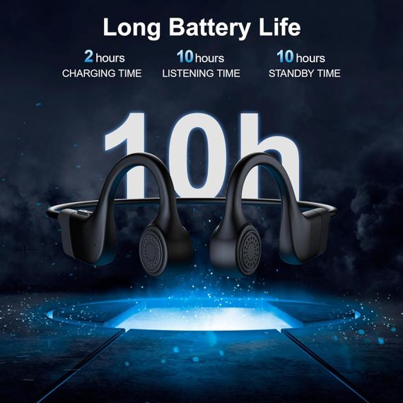 Навушники з кістковою провідністю 2025 року — оновлені бездротові спортивні Bluetooth-навушники з відкритим дизайном | Зображення 5