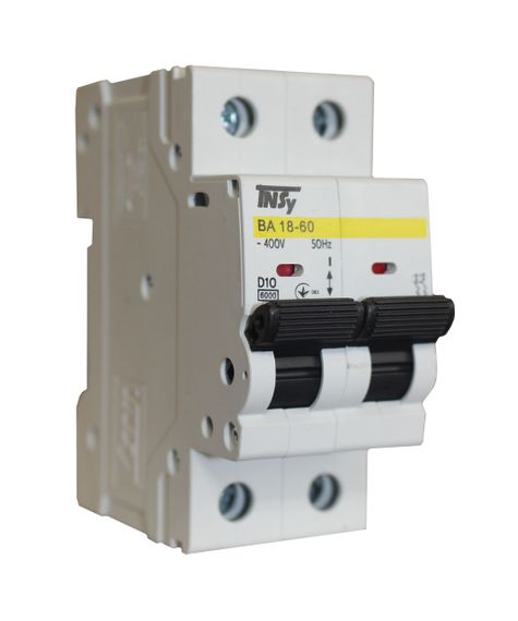 Автоматический выключатель ВА18-60 2Р 10А 6кА х-ка D Ny95504790