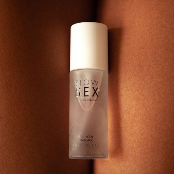 Силіконовий гель для масажу всього тіла Bijoux Indiscrets Slow Sex Full body massage, Кокос | Зображення 3