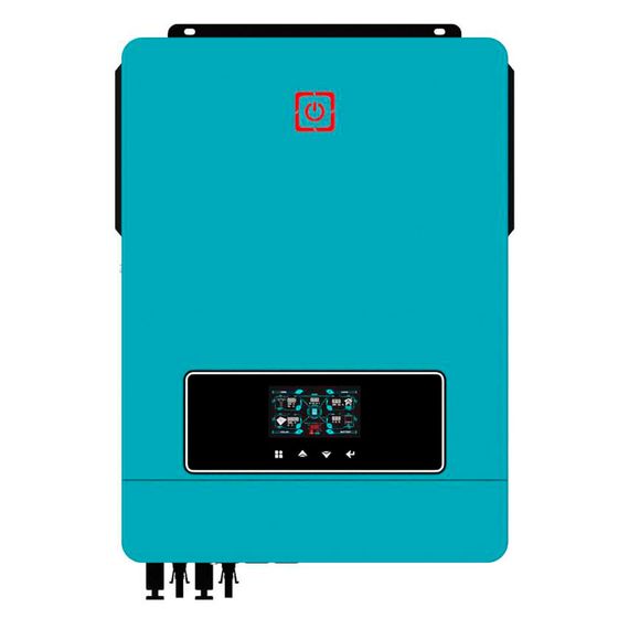 Гібридний інвертор Exelon EMAX PRO-10.2 KW, 10200VA, 48V, струм заряду 0-160A, MPPT (90-450VDC, 2/18A), 530x390x170mm, 16.2 kg
