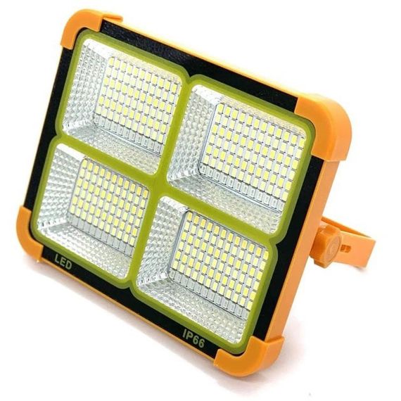 Потужний ліхтар - прожектор із сонячною панеллю та функцією Power bank Solar LED light WR-188 12000 mAH | Зображення 9