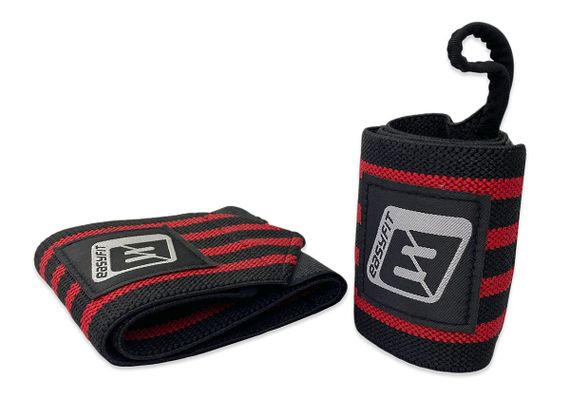 Кистові бинти EasyFit 50 см Чорно-червоні (EF-0060) | Зображення 3