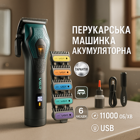 Професійна окантовочна машинка для стрижки волосся, Бездротові машинки для стрижки легкі FQ-96