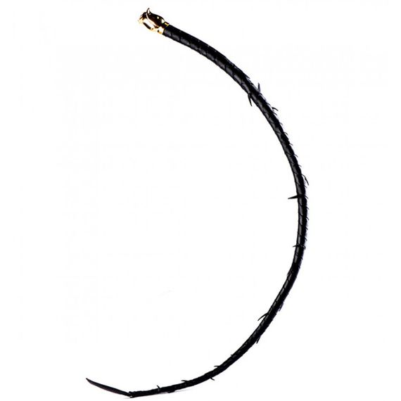 Кнут "Роза" с шипами от UPKO из итальянской кожи Sex Aura | Зображення 1