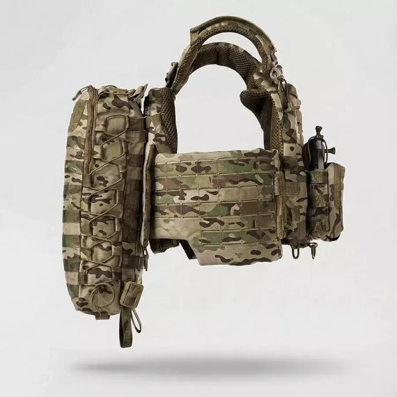 Рюкзак тактичний 10л Мультикам, штурмовий рюкзак військовий Ukrarmor укрармор Cordura 1000D, рюкзак ЗСУ MOLLE похід | Зображення 6