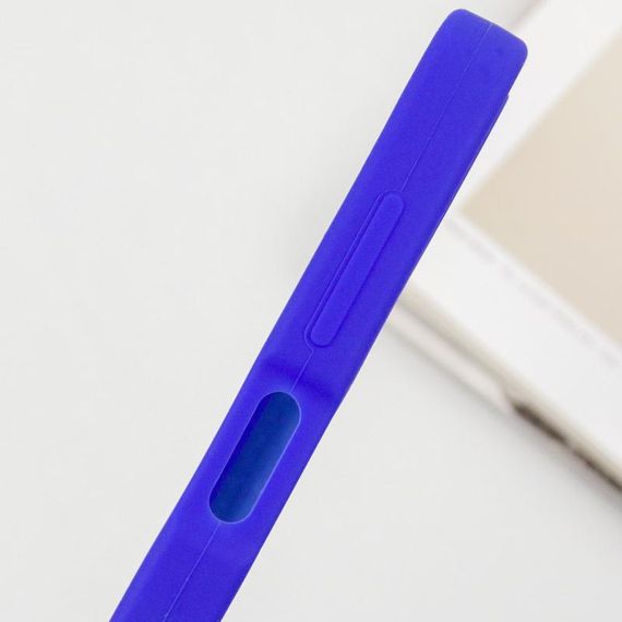 Чохол Silicone Cover Lakshmi Full Camera (AA) для Samsung Galaxy A16 4G/5G Синій / Iris | Зображення 4