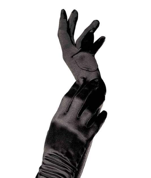 Рукавички атласні Leg Avenue Elbow Length Satin Gloves O/S | Зображення 1