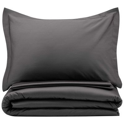 Пододеяльник Ardesto Mix&amp;Match Premium 100% хлопок, сатин серый 160х220 см (ART1622DVY) | Зображення 3
