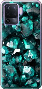 Чехол на Oppo Reno5 Lite Кристаллы 2 "3674u-2312-17620"