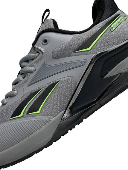 Зимові чоловічі кросівки R2eeb2ok Nano X2 Fleece Light Grey Black , фліс , В'єтнам 46 29.5 см | Зображення 2