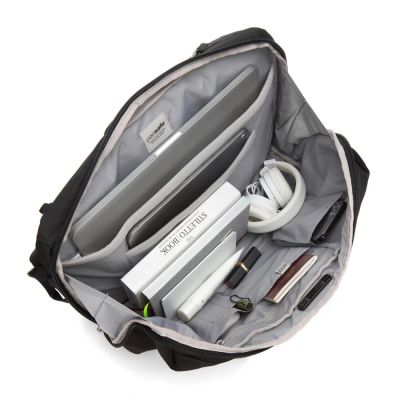 Рюкзак туристический Pacsafe Metrosafe X Anti-Theft 16&quot; commuter чорний (30635100) | Зображення 7