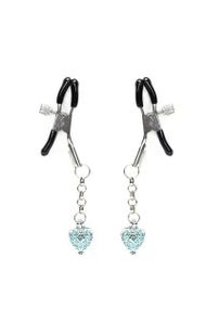 Зажимы для сосков  Liebe Seele Glow-in-dark Nipple Clamps One Size Светло-голубой