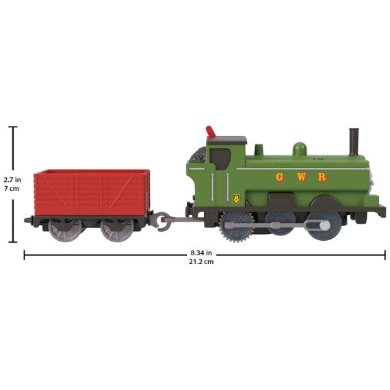 Класичний моторизований поїзд Дак з ювілейної серії до 80-річчя Thomas & Friends Оригінал Fisher-Price | Зображення 2