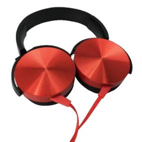 Навушники провідні 3,5мм mini jack MDR-XB450 Червоні