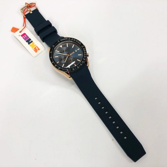 Годинник наручний чоловічий SKMEI 9253PRGBU, чоловічий годинник стильний годинник на руку, якісний чоловічий годинник | Зображення 9