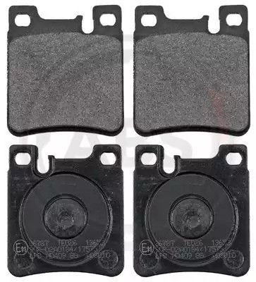 Колодки передні гальмівні W202/210 (ATE)/211 4Matic (36787) ABS | Зображення 1