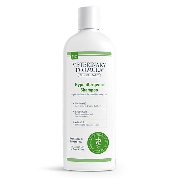 Шампунь для котів та собак з алергією Veterinary Formula Clinical Care Hypoallergenic Shampoo, 473 мл