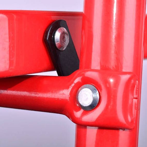 Стрем'янка, 2 сходинки, висота 0,8 м INTERTOOL LT-0032 | Зображення 5